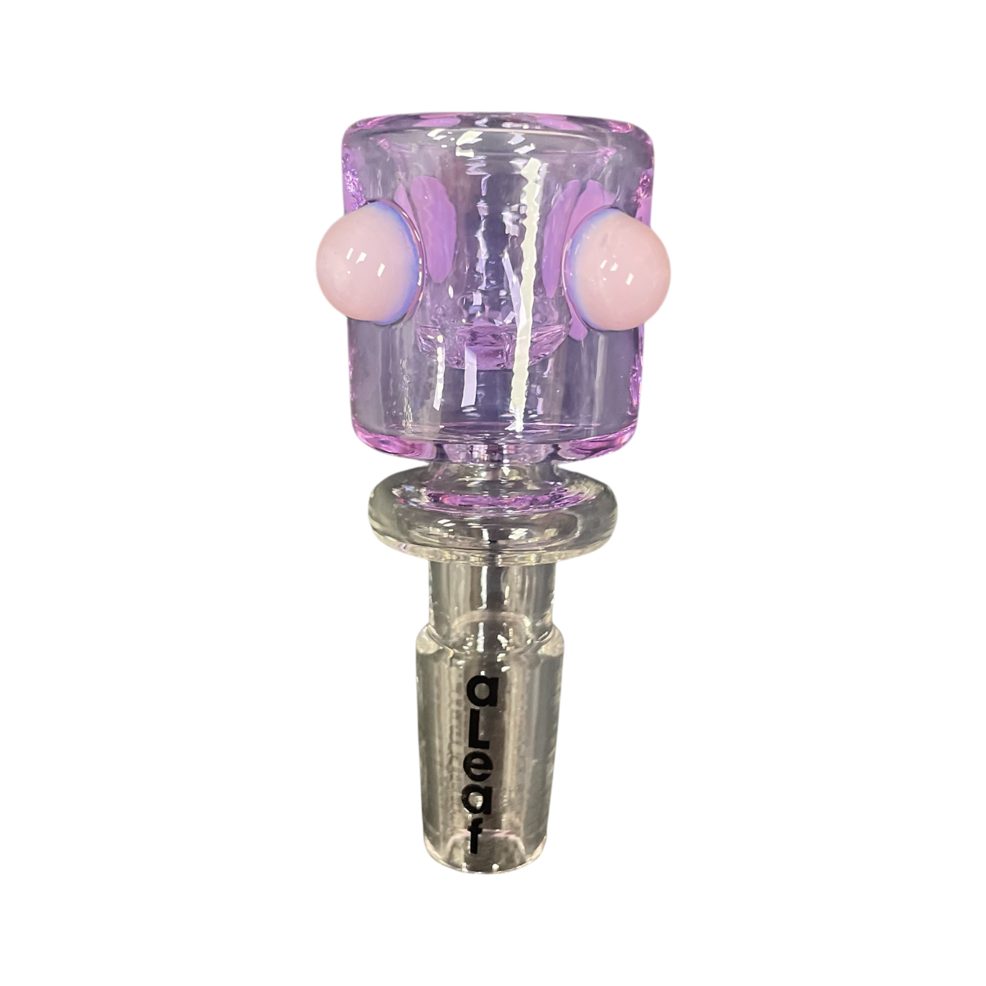 AL Bowl 14mm Male 4 Dot Slime W/ Screen / Purple